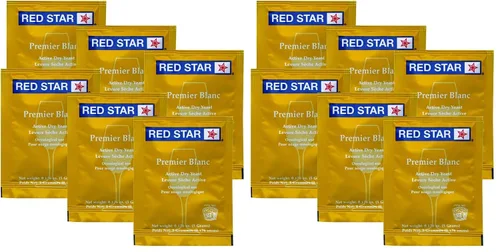 Vista 5 de Levadura de vino 6 paquetes Red Star Premier Blanc Fermentis Levadura para champaña