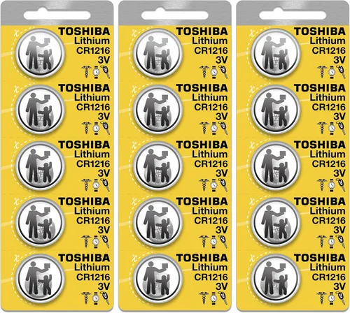 Vista 6 de Toshiba CR1216 - Paquete de ampolla resistente a los niños (2 baterías)