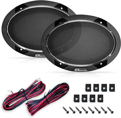 Vista 6 de CT Sounds Meso - Altavoces coaxiales para coche, 5 x 7, 300 W, 2 vías, 2 unidades, par