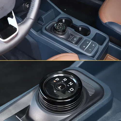 Vista 7 de CHEAYAR Botón de interruptor de cambio de marchas Anillo de tapa de guarnición Compatible con Ford Maverick 2022, Cubierta de pomo de cambio