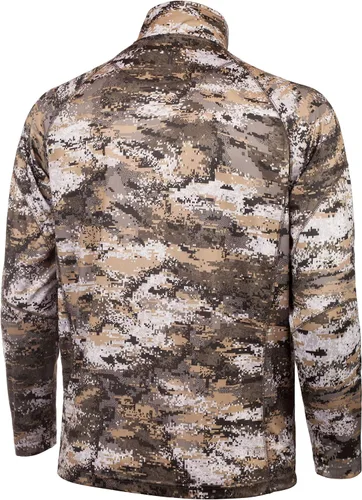 Vista 3 de Huntworth Camisa ligera con cremallera de 1/4 para hombre