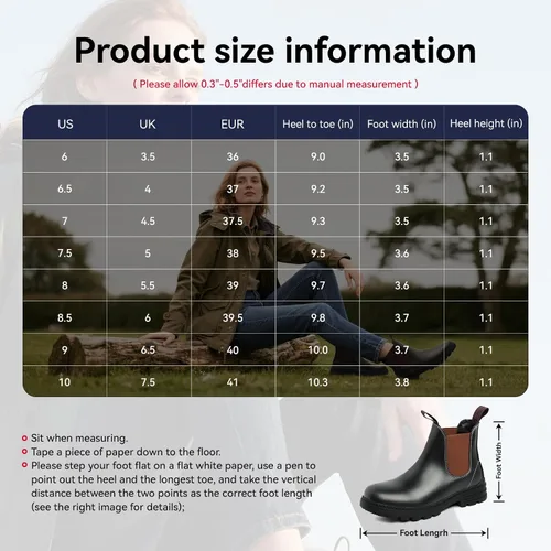 Vista 6 de Cestfini Botas de senderismo Chelsea al aire libre para mujer