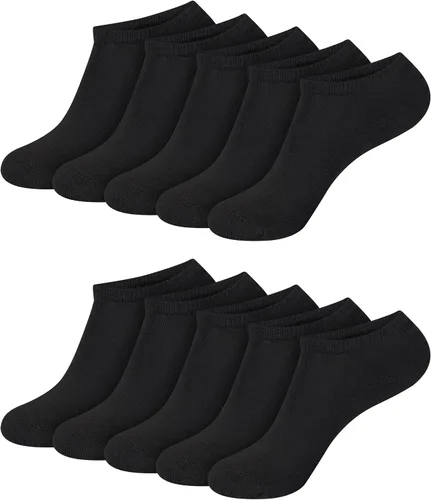Vista 10 de Hanes Women's Cushioned Athletic Ankle Socks (10-Pack)