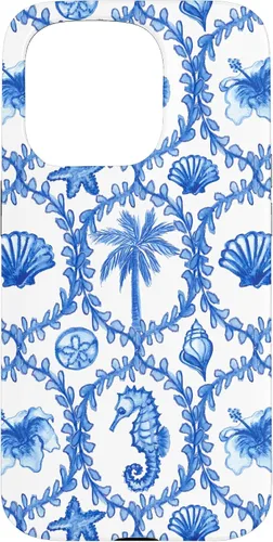Vista 14 de Funda con estampado hawaiano para iPhone 16, nieta costera, niña de coco