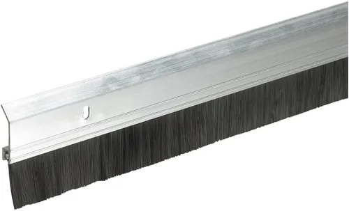 Vista 4 de Frost King SB36 2 x 36" Barrido extra de aluminio/cepillo para puerta, color plateado Blanco - Aluminio