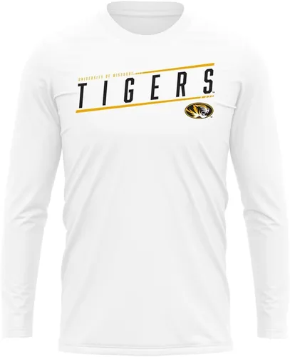 Vista 56 de Camisa deportiva de manga larga oficial de la NCAA Collegiate para hombre, colección de carbón elegante Universidad Estatal de Arizona/W/Sleek/Ls