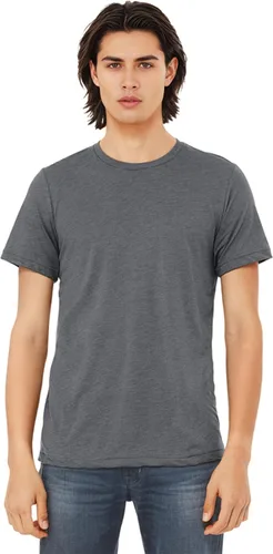 Vista 31 de Bella Canvas 3413c para hombre (1) Triblend verde + (1) Triblend rojo