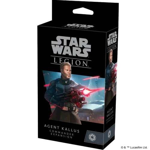 Vista 2 de Legion, juego de Star Wars, expansión Agent Kallus (agente Kallus), juego de batallas para dos jugadores, juego de miniaturas, juego de estrategia