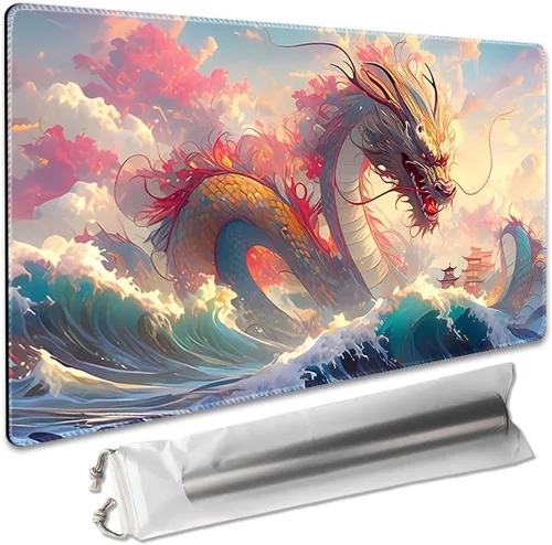 Vista 7 de Tapete de Juego de Mesa Premium de 24x14 pulgadas TCG Compatible con OCG CCG RPG MTG Tapetes de Juego, Alfombrilla de Ratón Tapete de Escritorio
