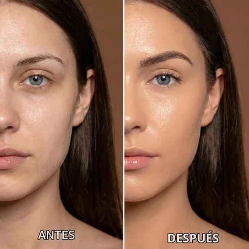 Vista 5 de Palladio Corrector de cobertura completa – Fórmula cremosa para rostro y debajo de los ojos, disfraza ojeras, manchas, líneas finas, unifica el tono