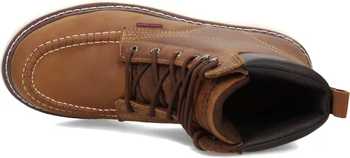 Vista 6 de Skechers Kadmiel - Botas de trabajo Bennot para hombre, marrón oscuro (Dark Brown Lariat)