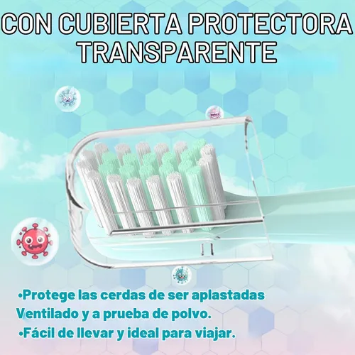Vista 6 de Cabezales de repuesto para cepillo de dientes eléctrico Vekkia Kids
