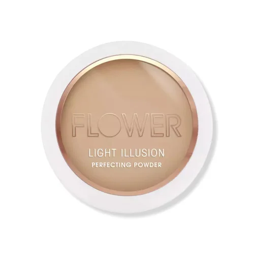 Vista 8 de FLOWER Beauty By Drew Barrymore Light Illusion Perfecting Powder - Base en polvo + polvo fijador para maquillaje - Cobertura media construible