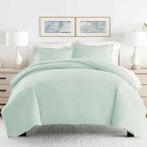 Vista 117 de Linen Market Funda de edredón individual para cama individual – Experimenta una comodidad similar a un hotel con una suavidad inigualable