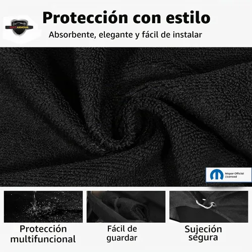 Vista 4 de Seat Armour Funda de asiento negra para "Jeep", Negro