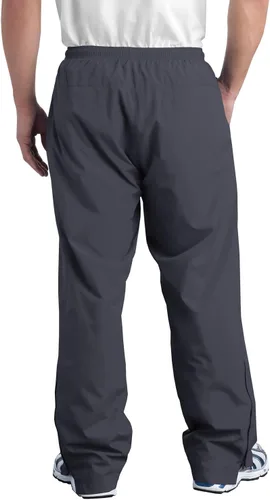 Vista 2 de SPORT-TEK Pantalón de viento para hombre, Negro