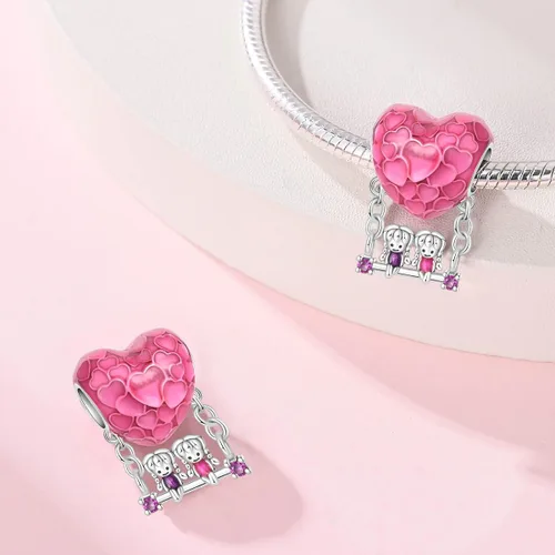 Vista 178 de KUNSIR Los abalorios se adaptan a pulseras Pandora para mujer, plata de ley 925, cuentas colgantes de joyería para niñas, dijes de feliz cumpleaños