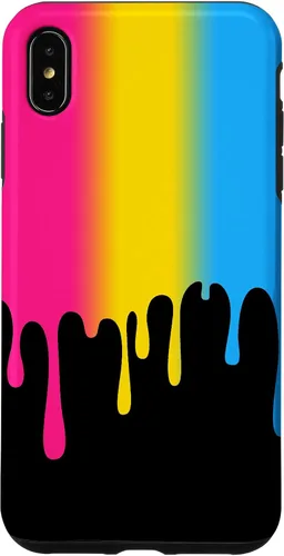 Vista 11 de Pan Pride LGBT+ Colorful Dripping Rainbow Pansexual Case for iPhone 17