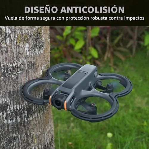 Vista 6 de BRDRC Avata 2 accesorios protectores de parachoques, protector de hélice protector de cardán protector de anillo anticolisión para DJI Avata 2 Fly