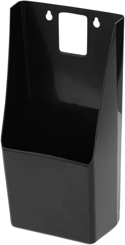 Vista 6 de Bar Lux Black Bottle Cap Catcher - con abrebotellas - 8 1/4" x 5 1/2" x 3" - Caja de 1 unidad
