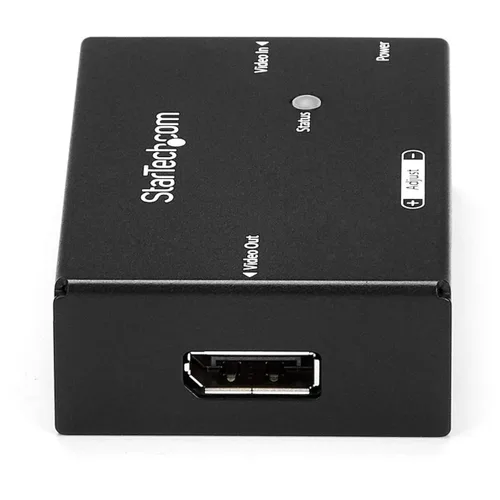 Vista 2 de StarTech Extensor de señal DisplayPort 4K 60Hz hasta 65ft/20m, TAA DP video signal amplifier, 1080p backward compatible, 4K 30Hz to 42ft/13m