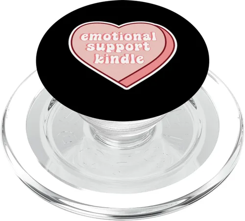 Vista 8 de Soporte emocional Kindle Pink Heart PopSockets Standard PopGrip