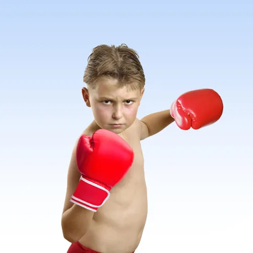 Vista 4 de Kids Boxing Gloves for Kids Boys Girls Youth Age 6-12 Years Training Gloves for Punching Bag Kickboxing Muay Thai Mitts MMA