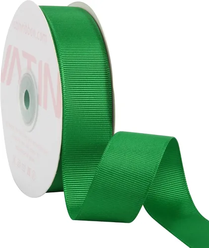 Vista 169 de VATIN Cinta de Grogrén Negra, 1-1/2" x 50 Yardas Continuas, Cinta de Grogrén de Poliéster Negra, Usar para Lazos de Bricolaje, Accesorios
