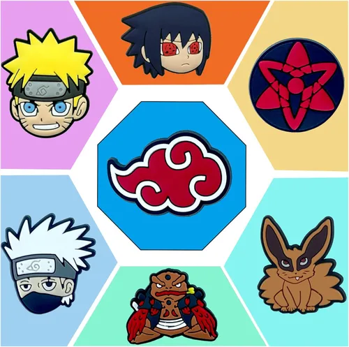 Vista 4 de ZRDZSW 25 piezas lindos dibujos animados zapatos encantadores anime Crock niños y niñas adolescentes personalidad zapatos decorativos regalo