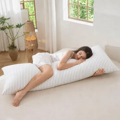 Vista 62 de MooMee Juego de 2 fundas de almohada de cuadros 100% algodón lavado con textura parecida al lino, transpirable, duradera, suave y cómoda