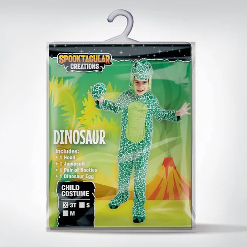 Vista 7 de Spooktacular Creations Child Unisex T-rex Realistic Costume