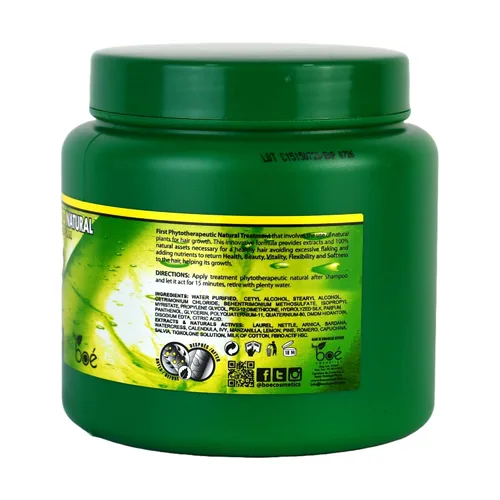 Vista 2 de CrecePelo Natural Fitoterapéutico Tratamiento capilar acondicionador profundo 36 oz – Mascarilla de hidratación botánica para fortalecer suavidad