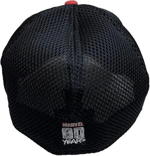 Vista 2 de New Era 39THIRTY Gorra ajustada con logo de Marvel Comics Neo