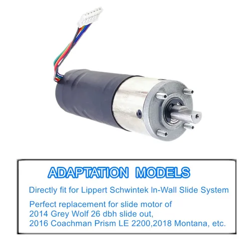 Vista 6 de 236575 Motor deslizante de pared RV compatible con sistema deslizante Lippert Schwintek en pared, motor deslizante para remolque de viaje y cámper