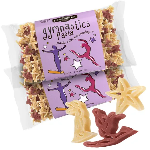 Vista 12 de Pastabilities Pasta con forma divertida para niños, pasta Let's Go Crabin', tema de animales de cangrejo, estrellas de mar y sol, pasta de trigo