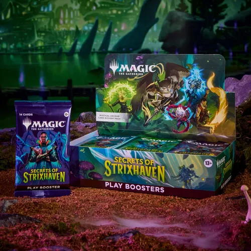Vista 5 de Magic: The Gathering Secrets of Strixhaven - Caja de Sobres de Juego (30 Sobres)