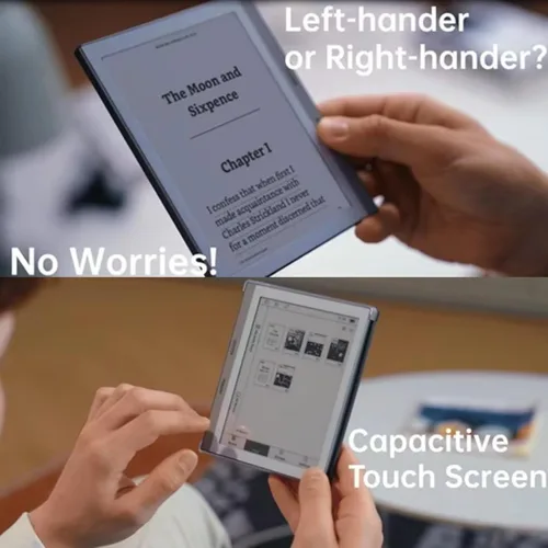 Vista 5 de eReader - Pantalla táctil HD de 5.76 pulgadas, lector de libros electrónicos con 24 temperaturas de color ajustables, luz frontal, 1 GB de RAM y 32
