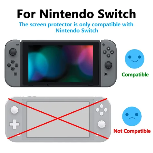 Vista 4 de eXtremeRate Colorful Border Screen Protector Back Plate NS Joycon Handheld Controller Housing Buttons for Nintendo Switch DIY Replacement Shell