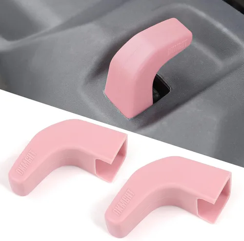 Vista 9 de Cubiertas de gancho de remolque de parachoques de fábrica (actualización) para Jeep Wrangler JK JL Gladiator TJ, accesorios protectores negros
