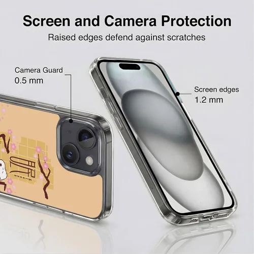 Vista 467 de Carcasa de gel para iPhone 7 Plus/iPhone 8 Plus, diseño de Snoopy Oriental de Peanuts, Badges