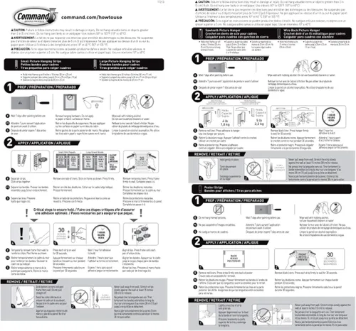 Vista 12 de Command 17213-ES - Kit para colgar cuadros