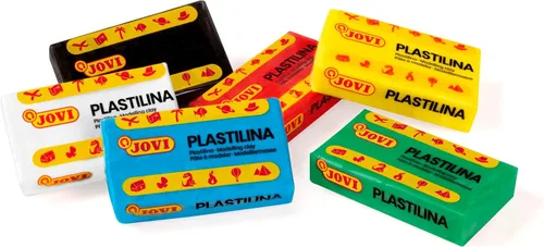 Vista 4 de Jovi - Pack de Plastilina, Arcilla de Modelado Reutilizable y Sin Secar, 24 Barras de Plastilina de 1.75oz, 100% a Base de Vegetales, Surtido de 6 6