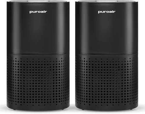 Vista 11 de PuroAir Purificadores de aire inteligentes 130i para alergias de mascotas en el hogar, filtro HEPA + CarbonTech hasta 500 veces más fuerte, limpia