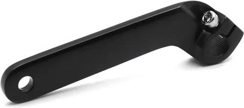 Vista 9 de Eje de palanca de cambios interior ajustable compatible con H-D 1982-2018 FLT/Road Glide FLTRX 2015-2020 en negro [P/N: MT268-018-BK]