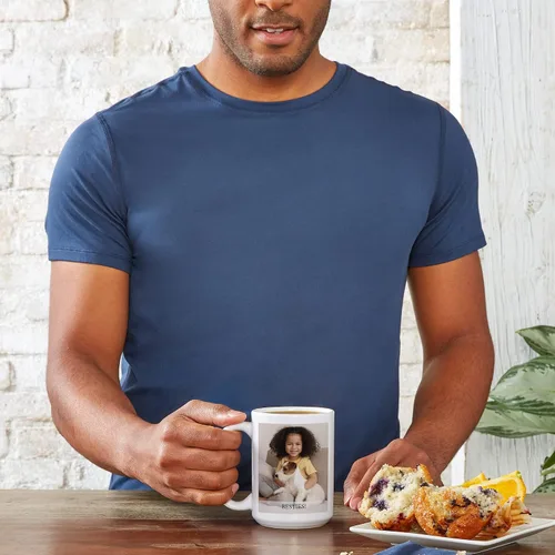 Vista 8 de Let's Make Memories Taza con foto personalizada, taza de café personalizada, tu foto, para cualquier ocasión, cumpleaños, para él, para ella