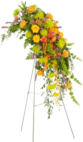 Vista 6 de Oasis FLORACAGE® - Soporte grande, caja de 12 – Standard Oasis® MaxLife, espuma enjaulada sobre base de plástico – Montaje seguro para caballetes