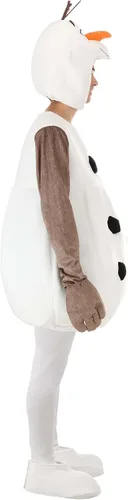 Vista 7 de Disfraz de Olaf Frozen para adultos de Disney, Blanco