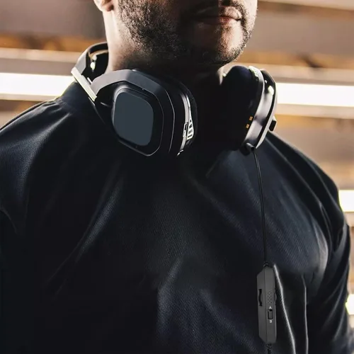 Vista 7 de Zosvoses Cable de auriculares A50 con silencio en línea y control de volumen compatible con auriculares Astro Gaming A10, A10 Gen 2, A30, A40 TR