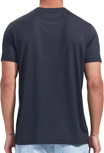 Vista 5 de Camiseta de lana merino y Coolmax Hybrid-Tech Baselayer, transpirable, de secado rápido, resistente al olor y duradera Gris oscuro