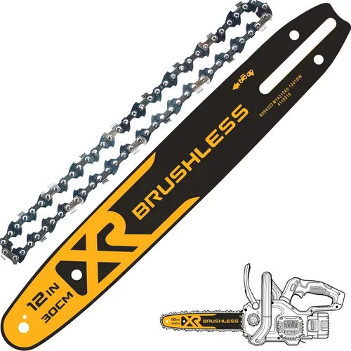 Vista 9 de Barra de motosierra de 8 pulgadas de repuesto para sierra de poste DeWalt 20V Max y motosierra compatible con DCPS620B, DCPS620M1, DCCS623B